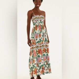 SOLD FARM Rio Multicolor Floral Maxi Dress